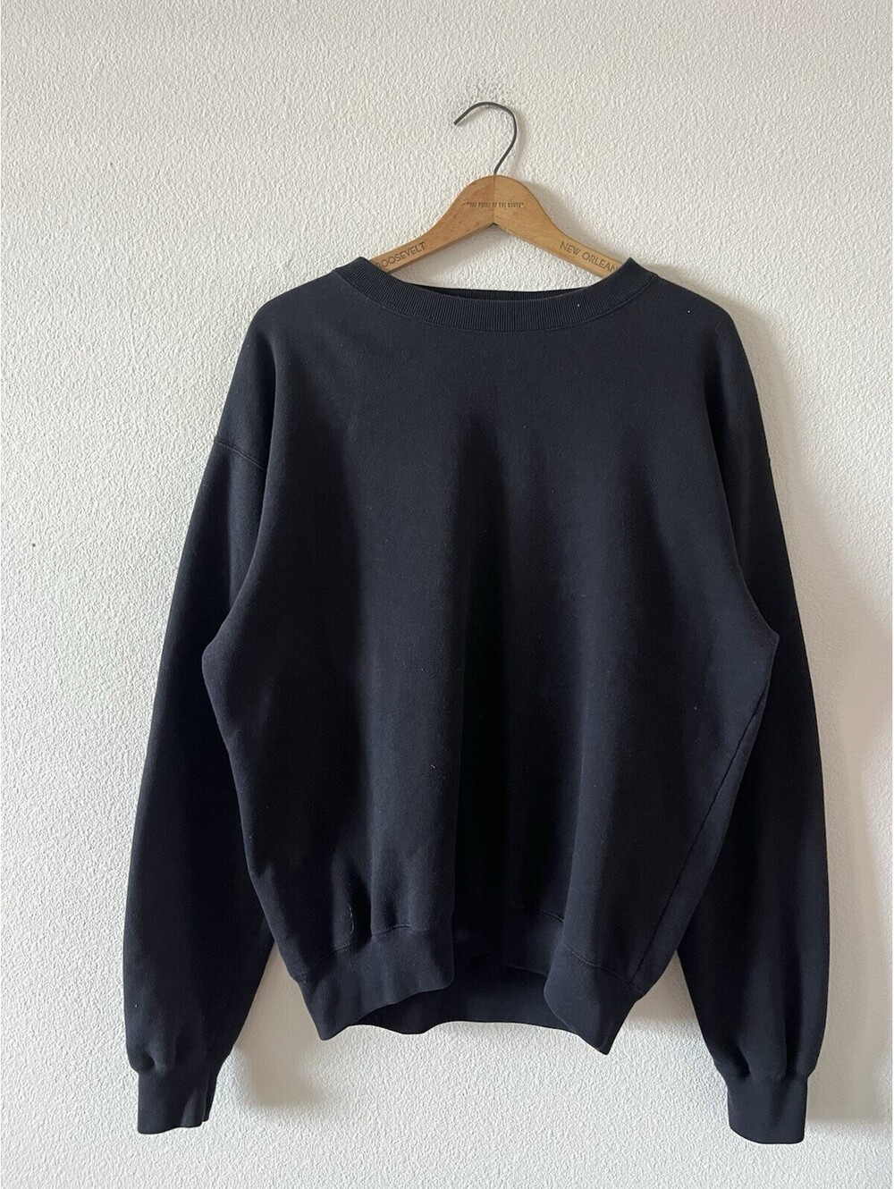 Vintage Gap Sport Blank Black Crewneck Sweatshirt XL